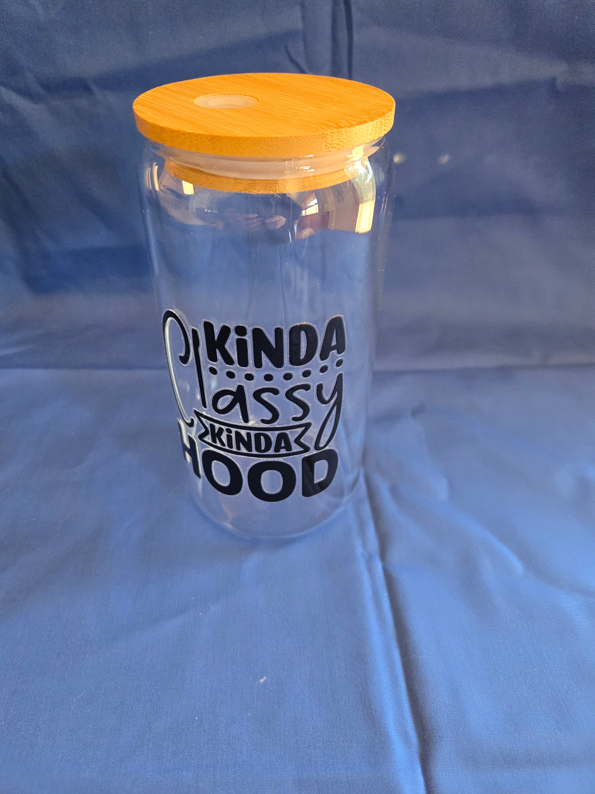 Glass cup 16 oz