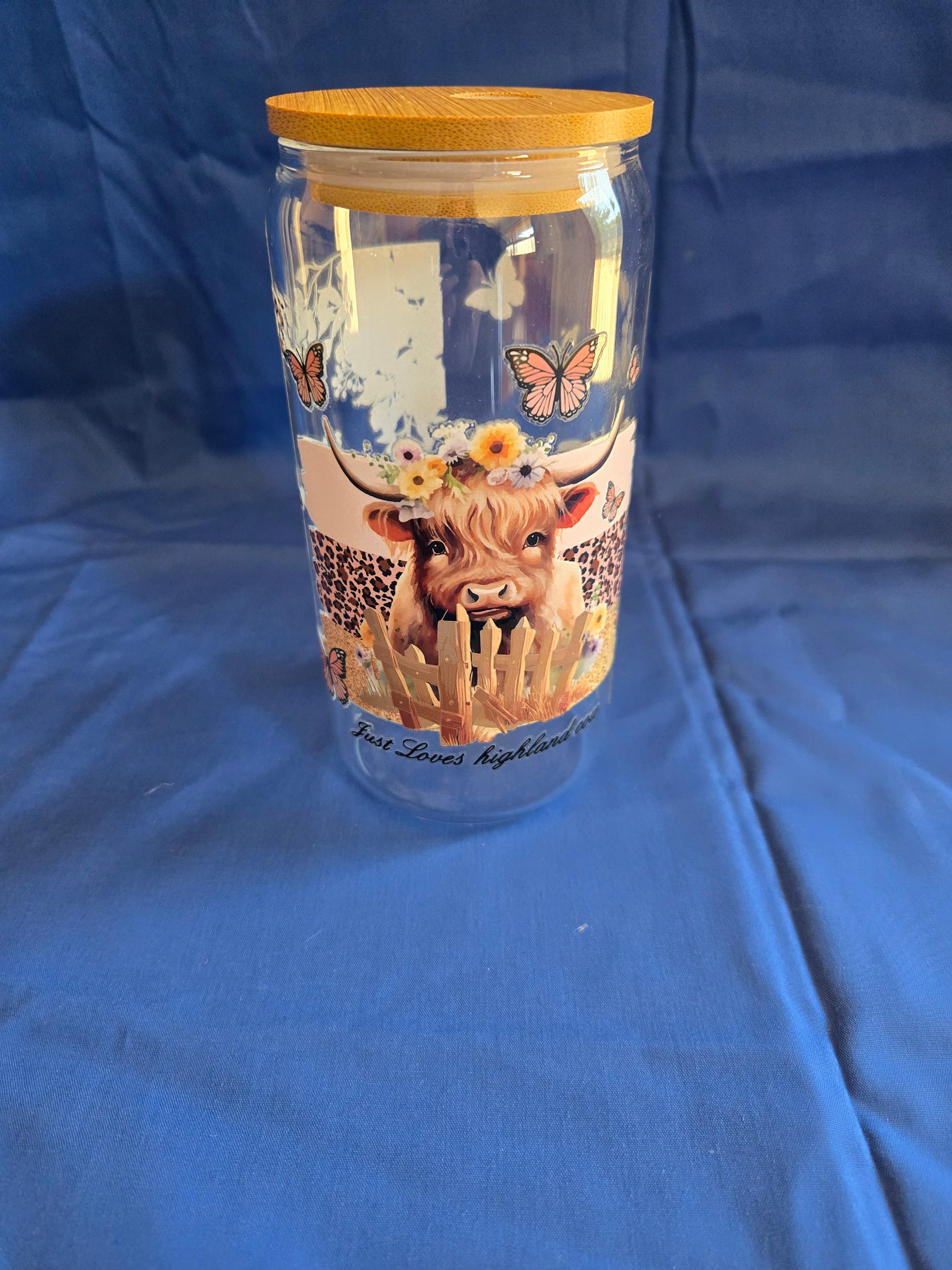 16 oz Glass tumbler