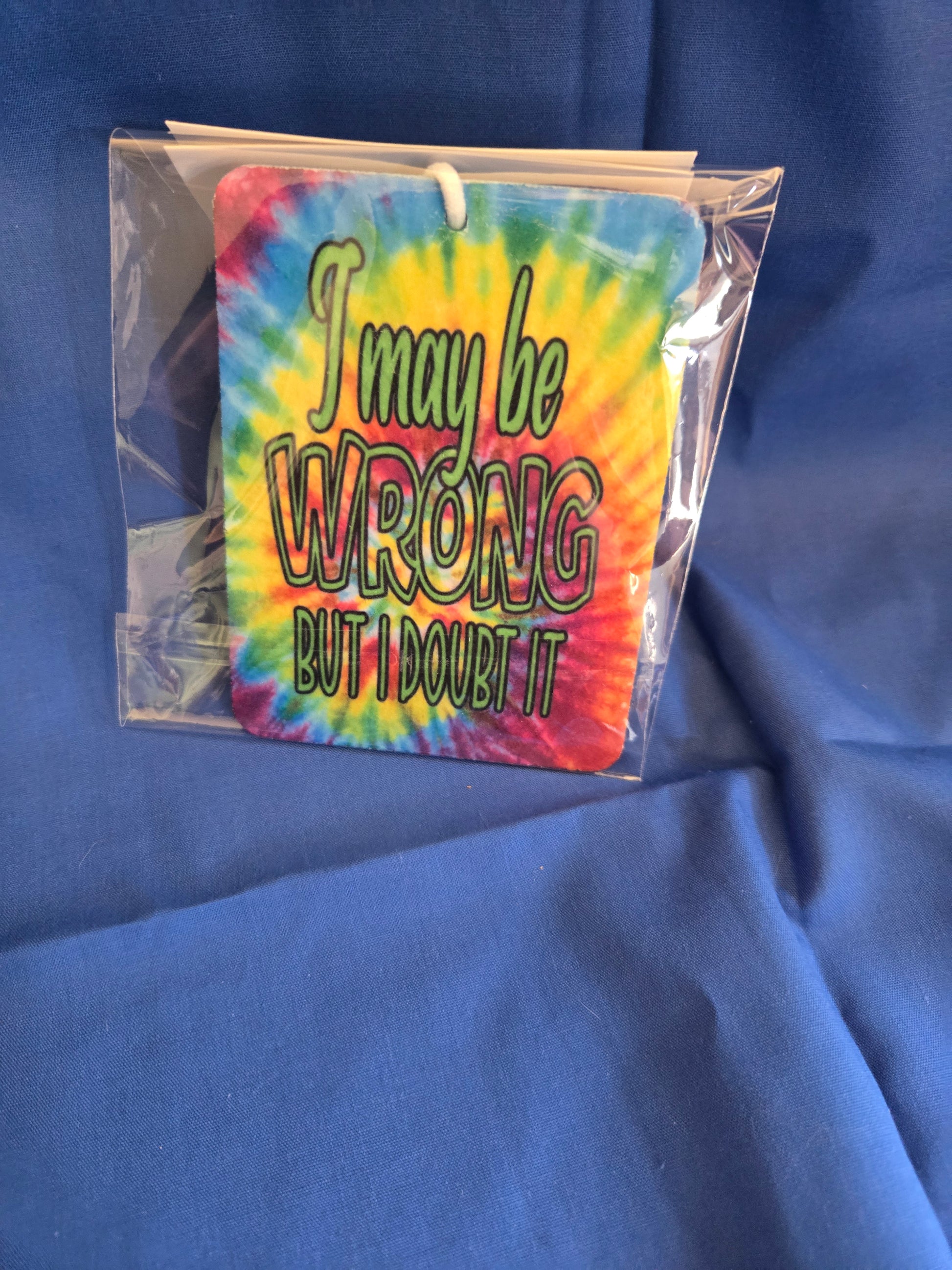 Unscented car air fresheners