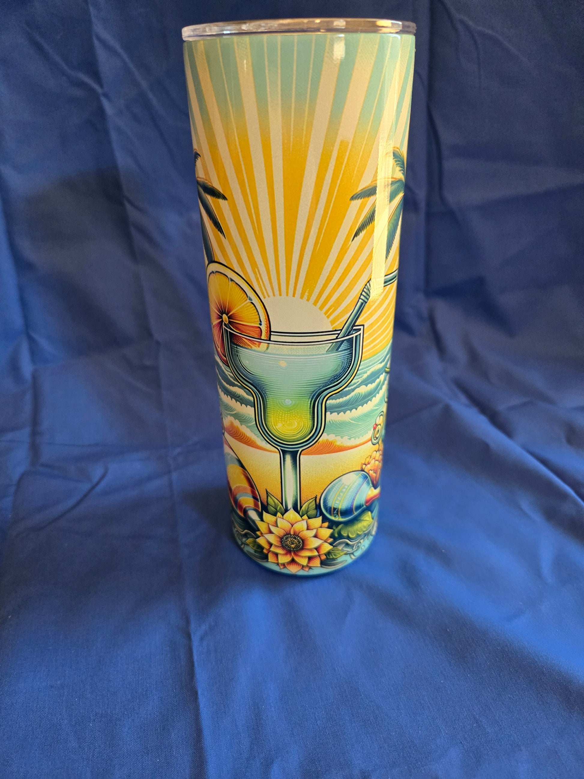 20 oz stainless steel tumbler with straw