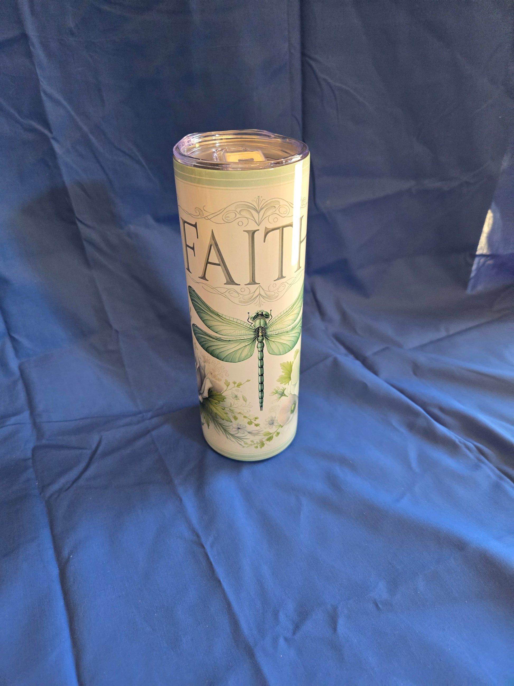 20 oz stainless steel tumbler with straw