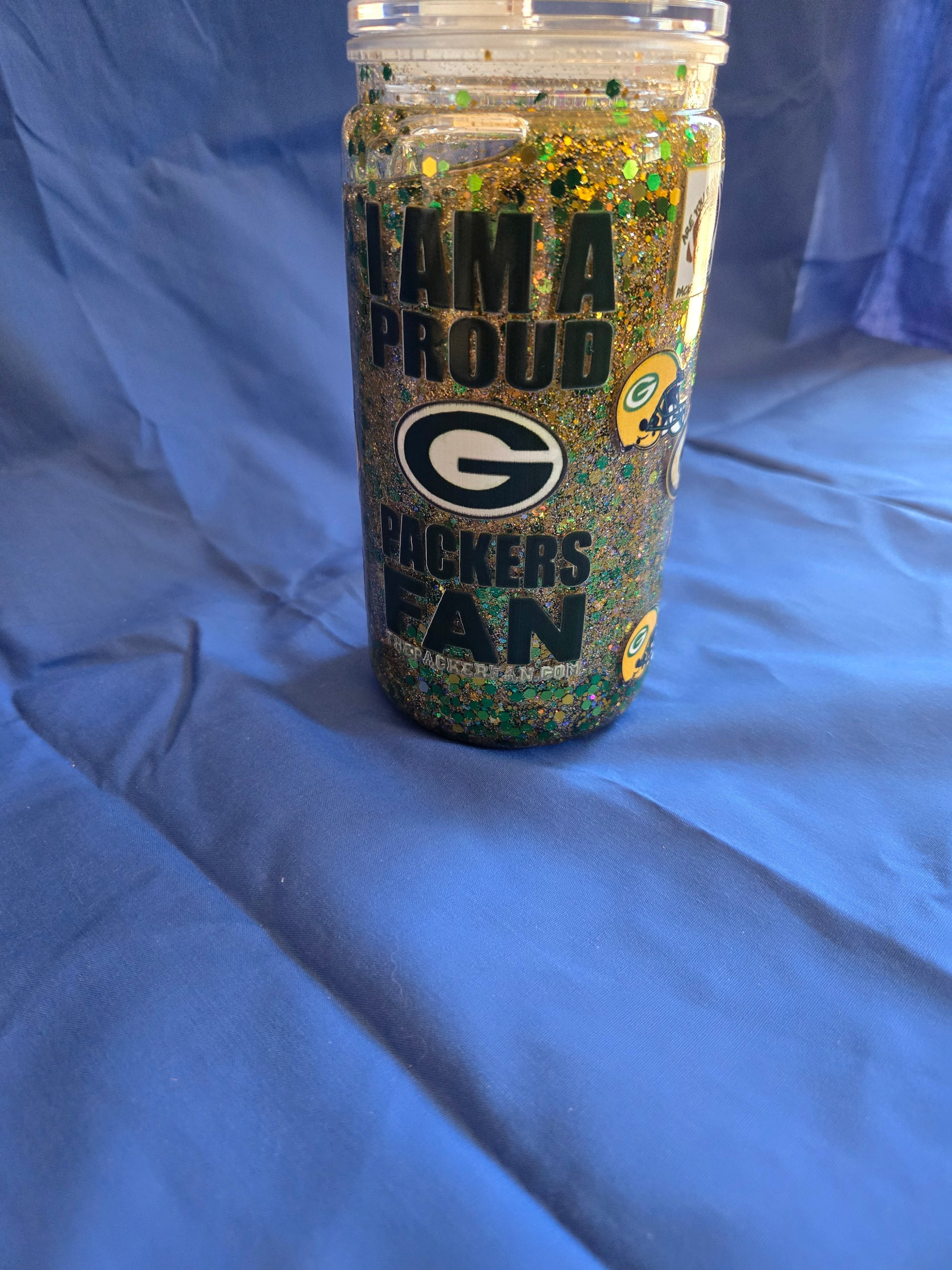 16oz Snow globe tumbler