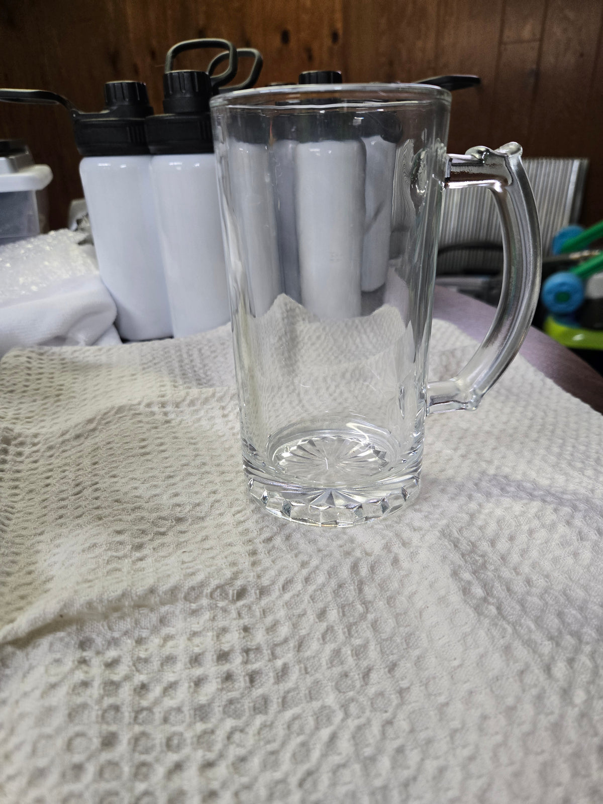Heavy Glass Mug
